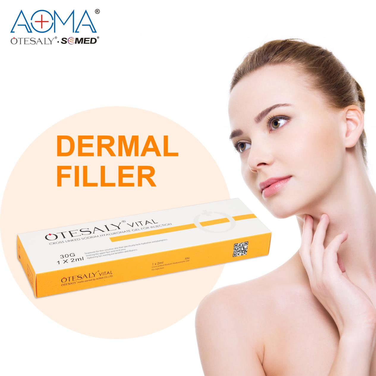 AOMA Vital 2ML Filler Injection Inyección de relleno AOMA Vital 2ML