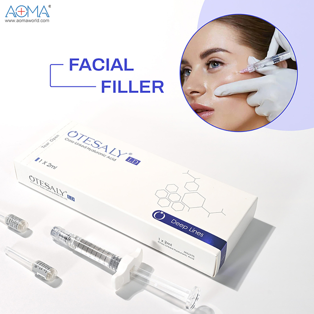 El llenador natural del ácido hialurónico de la lidocaína de la mirada 2ml reestructura los contornos faciales