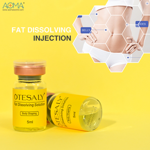 Inyección de disolución de grasa LIPOLYSlS ultrarrápida de 5 viales Reducción de grasa dirigida