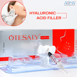 Líneas de ceño glabelares del llenador facial biodegradable natural de la lidocaína 1ml