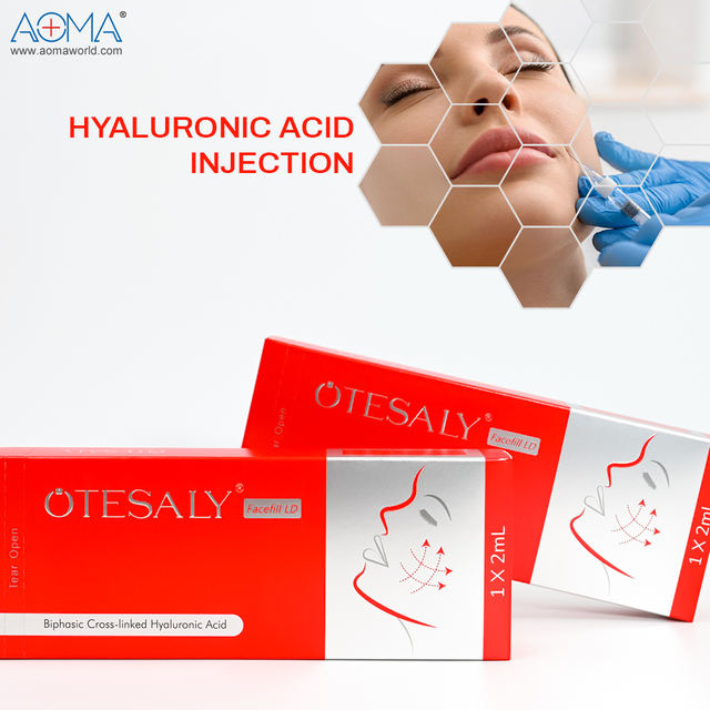 Relleno Dérmico De AH De Alta Pureza Con Lidocaína De 2 ML Para Un Puente Nasal De Aspecto Natural