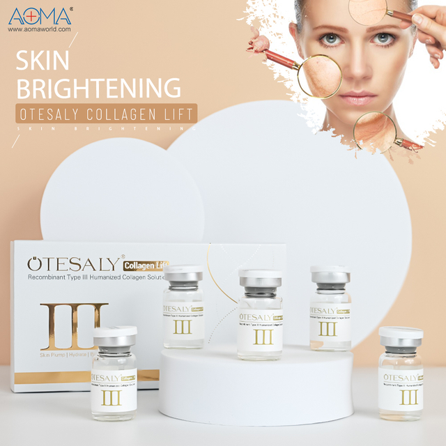 Fabricación personalizada de 5 viales de COLÁGENO LIFT Skinbooster Inyección Firmeza de la piel