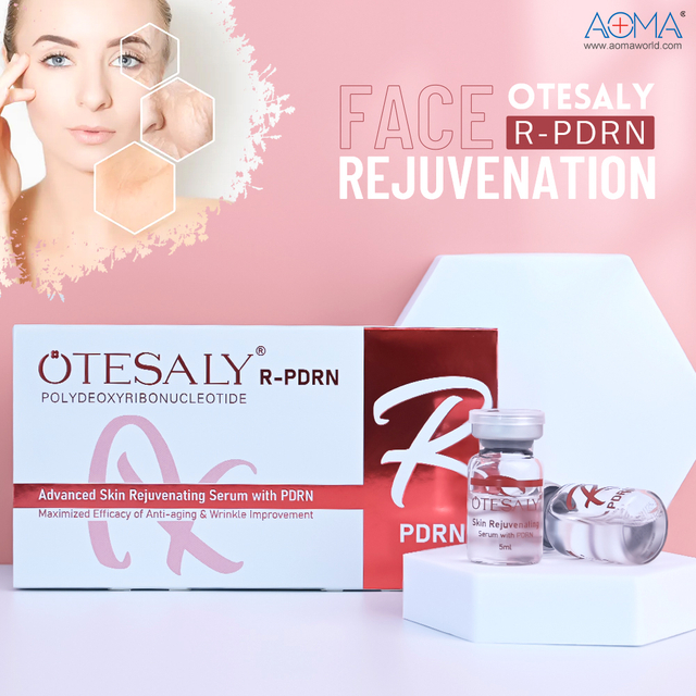 Inyección de mesoterapia 5ML R-PDRN Inyección antiarrugas Brillo hidratante