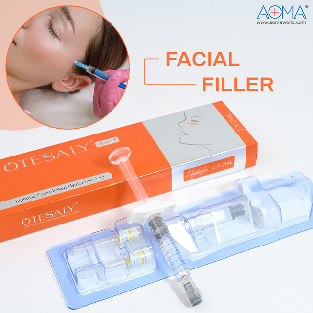 Líneas de marioneta de relleno facial Vital Lifting 2 ml reticuladas