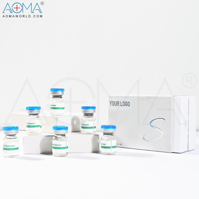 Inyección de ácido hialurónico en gel dérmico para pieles apagadas