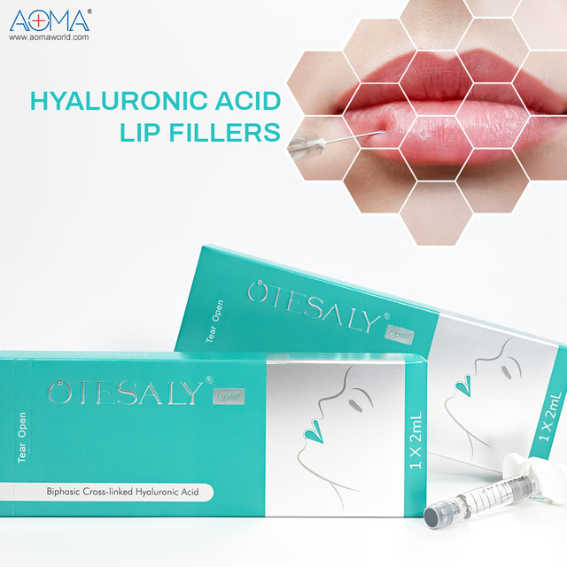 Relleno Labial De Ácido Hialurónico De 2 ML Para Aumento De Volumen Y Efecto Rellenador