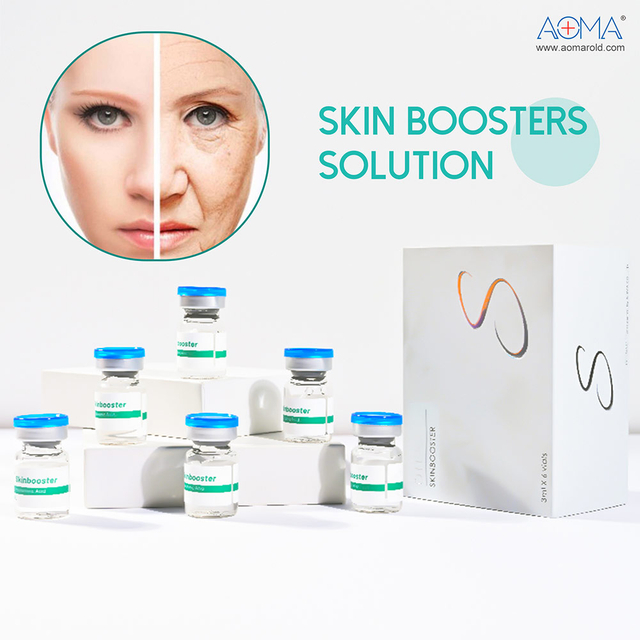 La inyección de ácido hialurónico SKlNBOOSTER de 6 viales hidratantes para la piel mejora la elasticidad