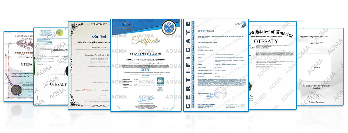 Certificados AOMA