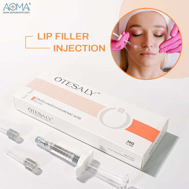 Envío rápido Derm Line 2ml Inyección de labios Rellenando el volumen de los labios