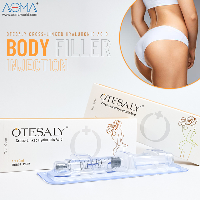Relleno corporal biodegradable de 10 ml para aumento de glúteos