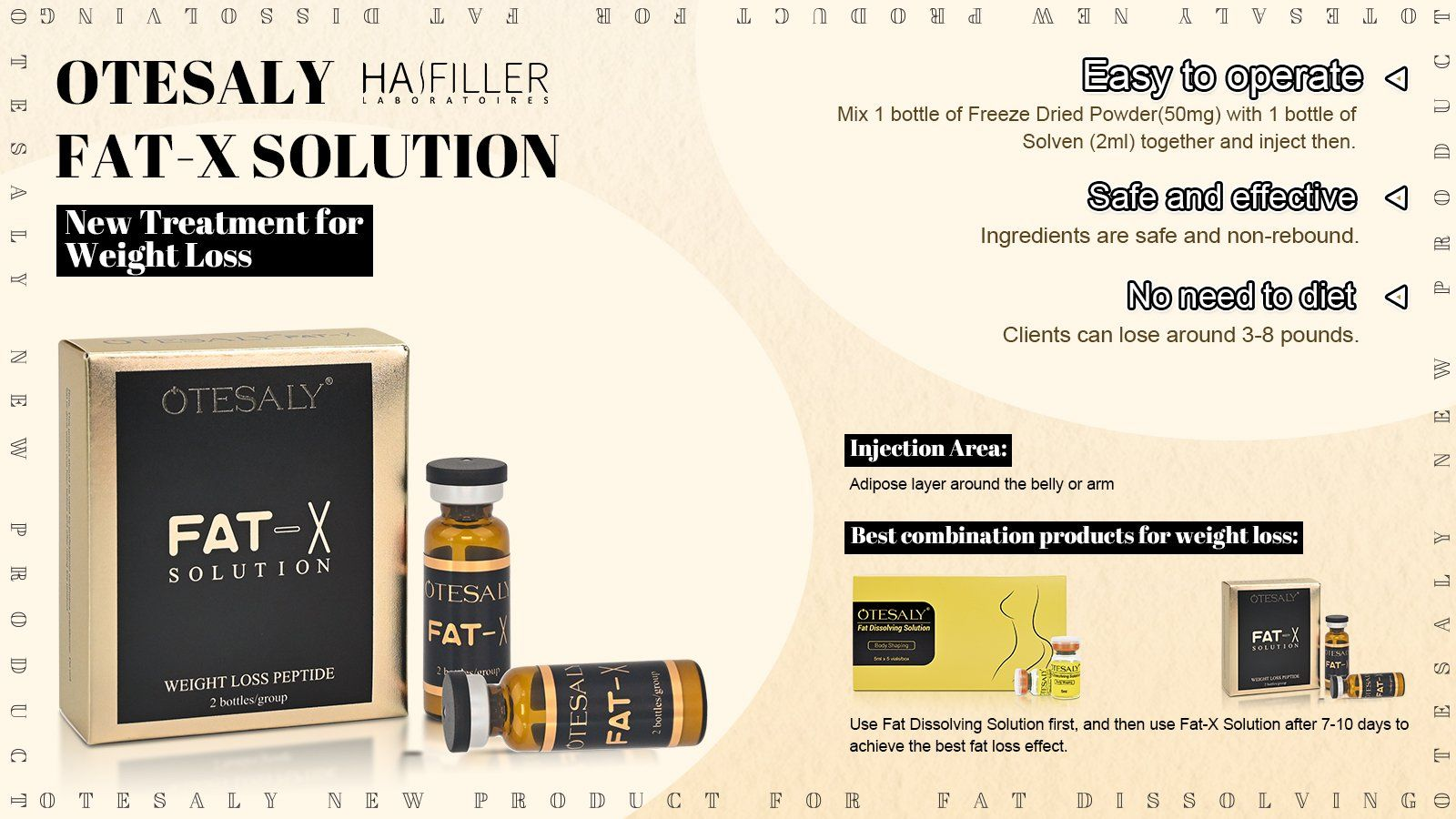 Soluci&oacute;n OTESALY&reg; Fat-X y soluci&oacute;n disolvente de grasa OTESALY&reg;