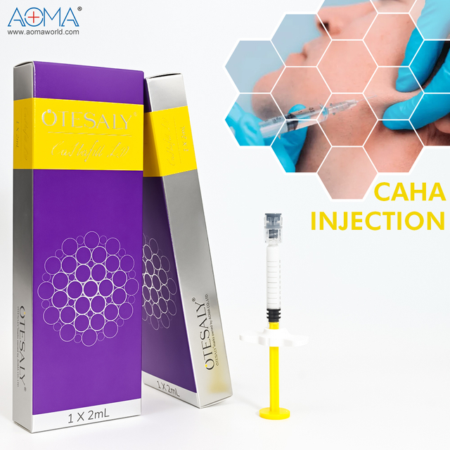 Inyección duradera de arrugas faciales con relleno dérmico Caha de 2 ml