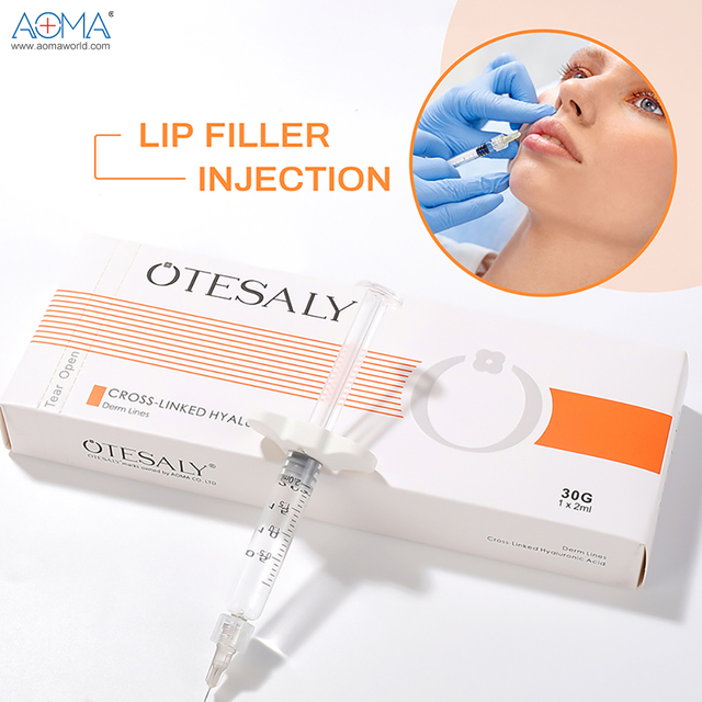 Pliegues nasolabiales de inyección de labios Derm Lines de 2 ml mejor valorados