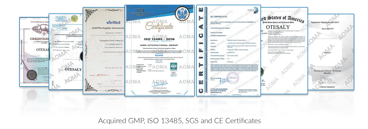 Certificados AOMA