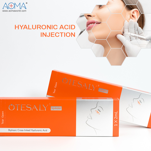 Líneas de marioneta de relleno facial Vital Lifting 2 ml reticuladas