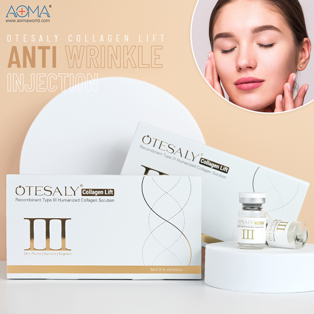 Fabricación personalizada de 5 viales de COLÁGENO LIFT Skinbooster Inyección Firmeza de la piel