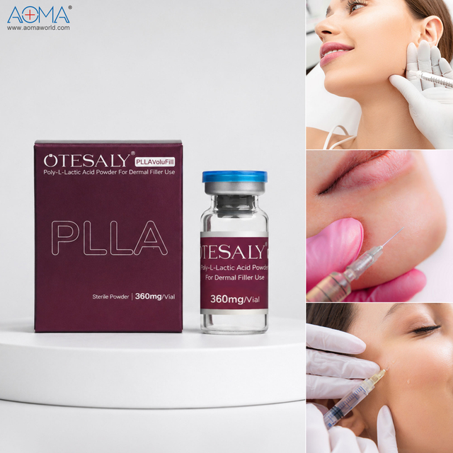 Relleno dérmico de ácido poli-L-láctico (PLLA) estimulador de colágeno para lifting facial, contorneado corporal y tensado de la piel