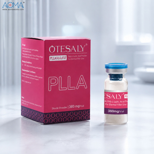 Relleno dérmico de ácido poli-L-láctico (PLLA) estimulador de colágeno para lifting facial, contorneado corporal y tensado de la piel